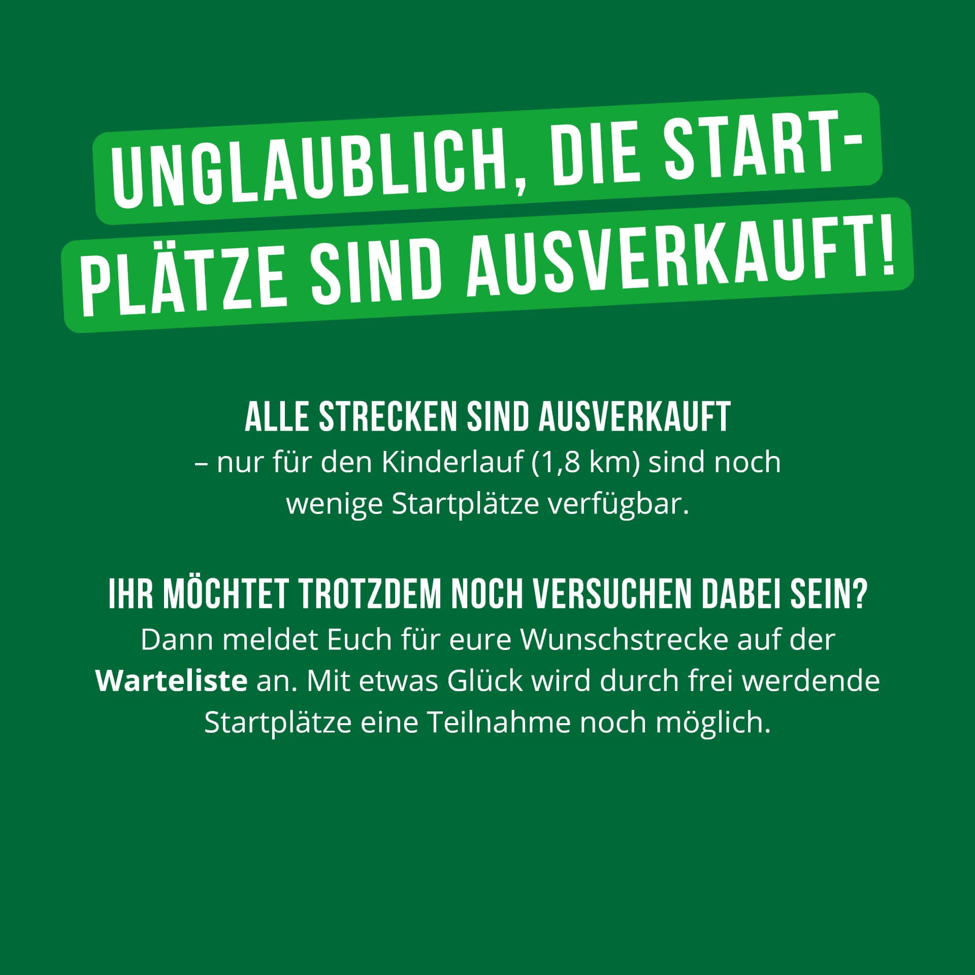 Sponsor werden