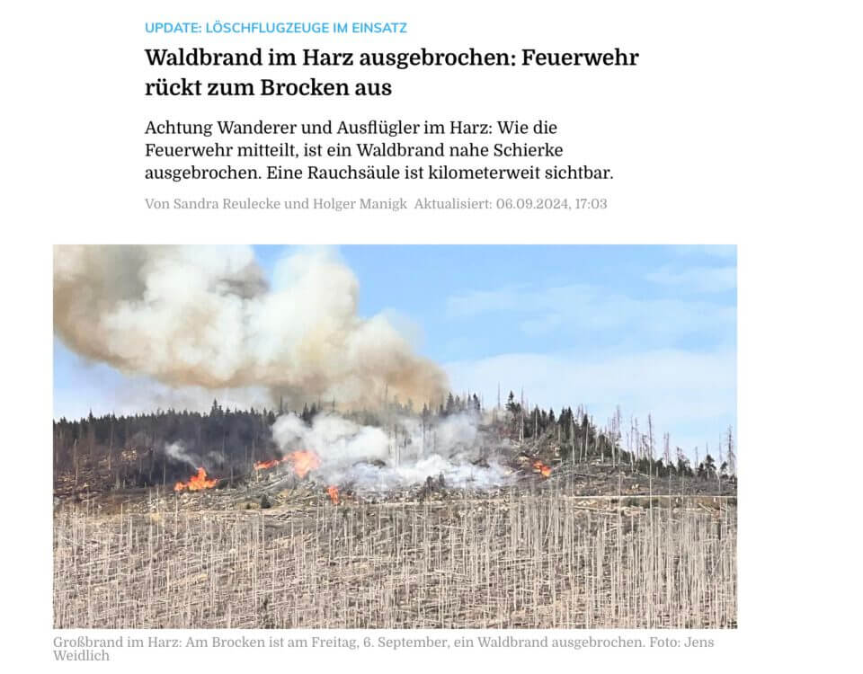 Zeitungsanzeige